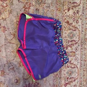 Skechers Purple Pixeled Shorts